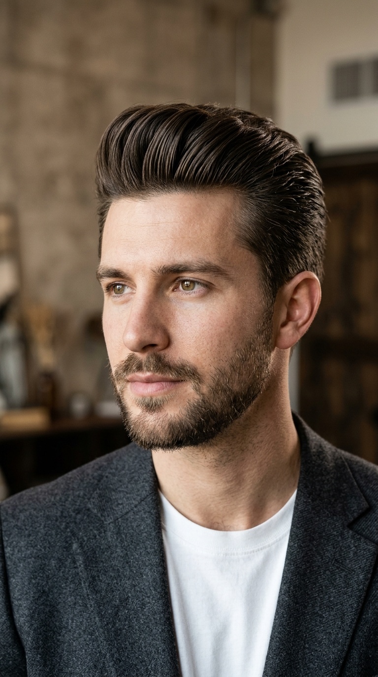 The Classic Pompadour