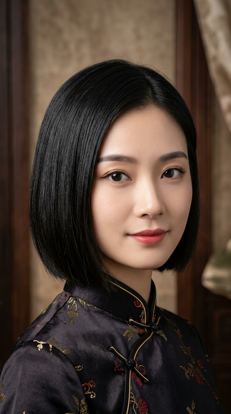 The Classic Qipao Bob