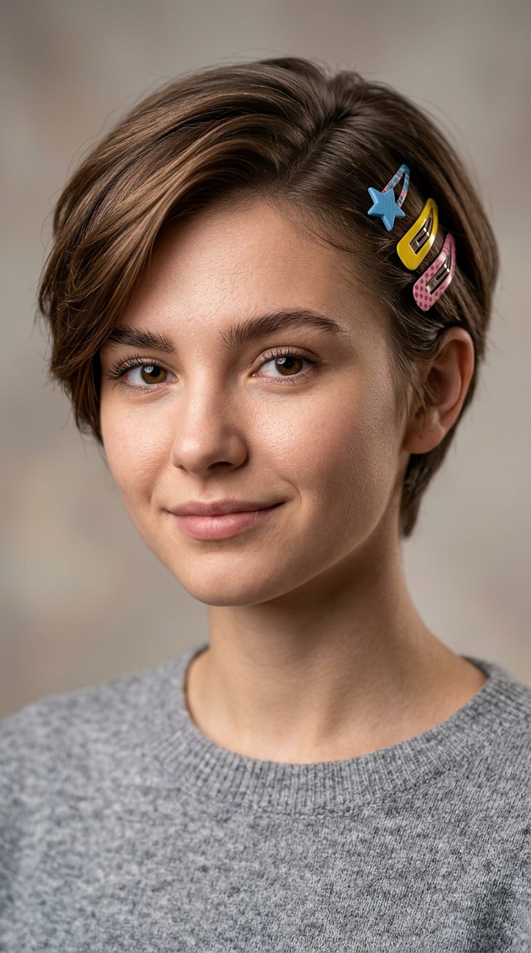 The Classic Side-Sweep Accent