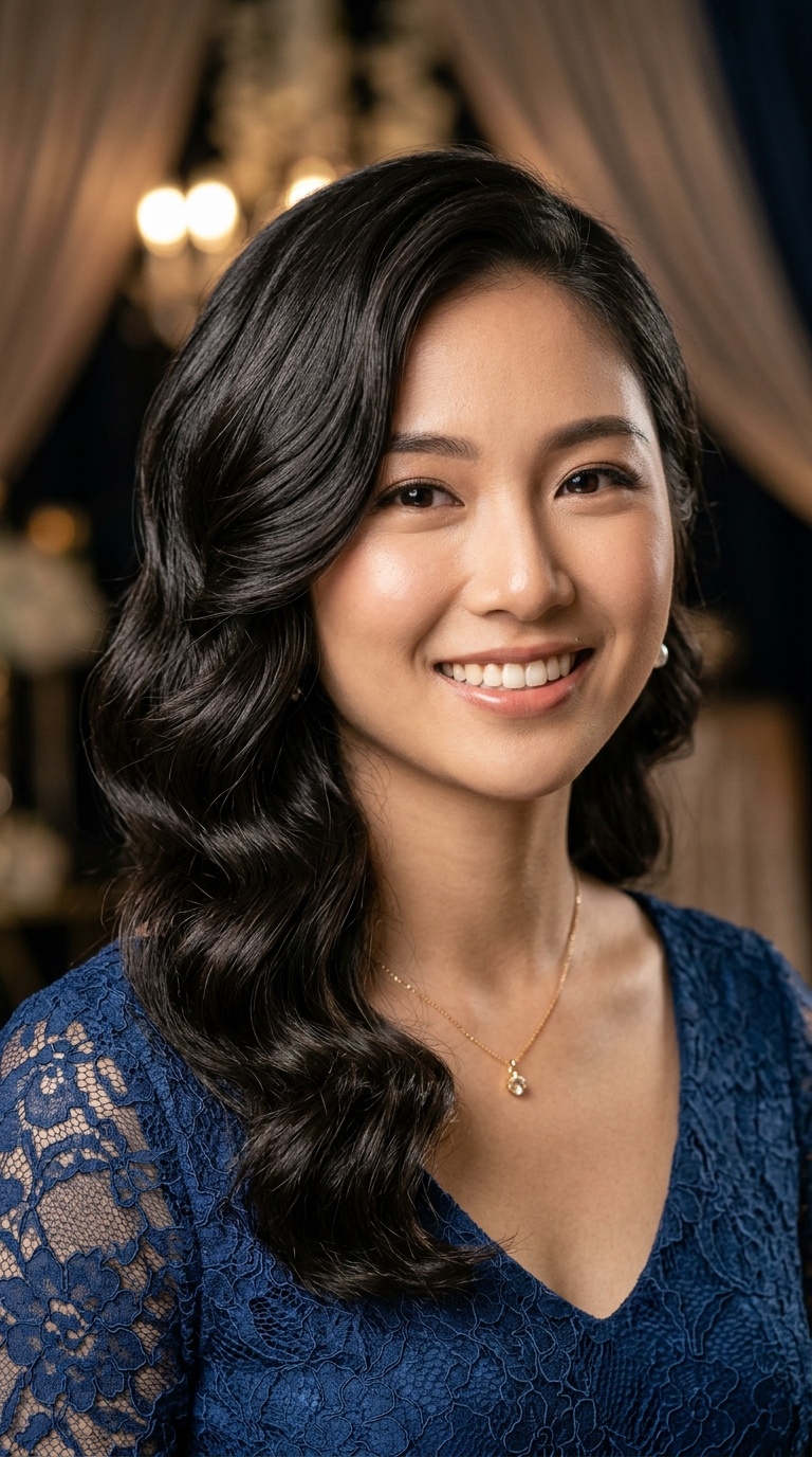 The Classic Side-Swept Wave