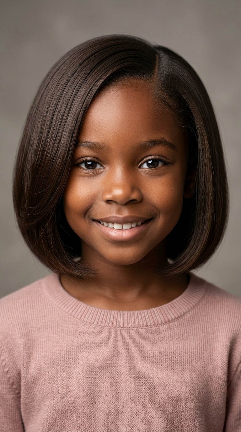 The Classic Silk Press Bob