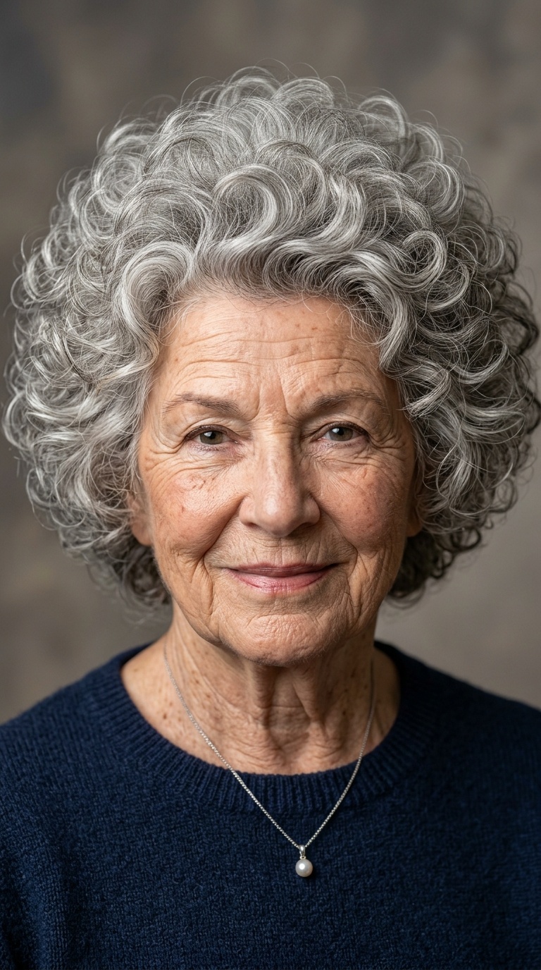 The Classic Silver Power Perm