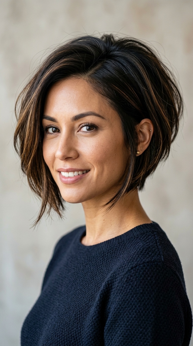 The Classic Stacked Inverted Bob