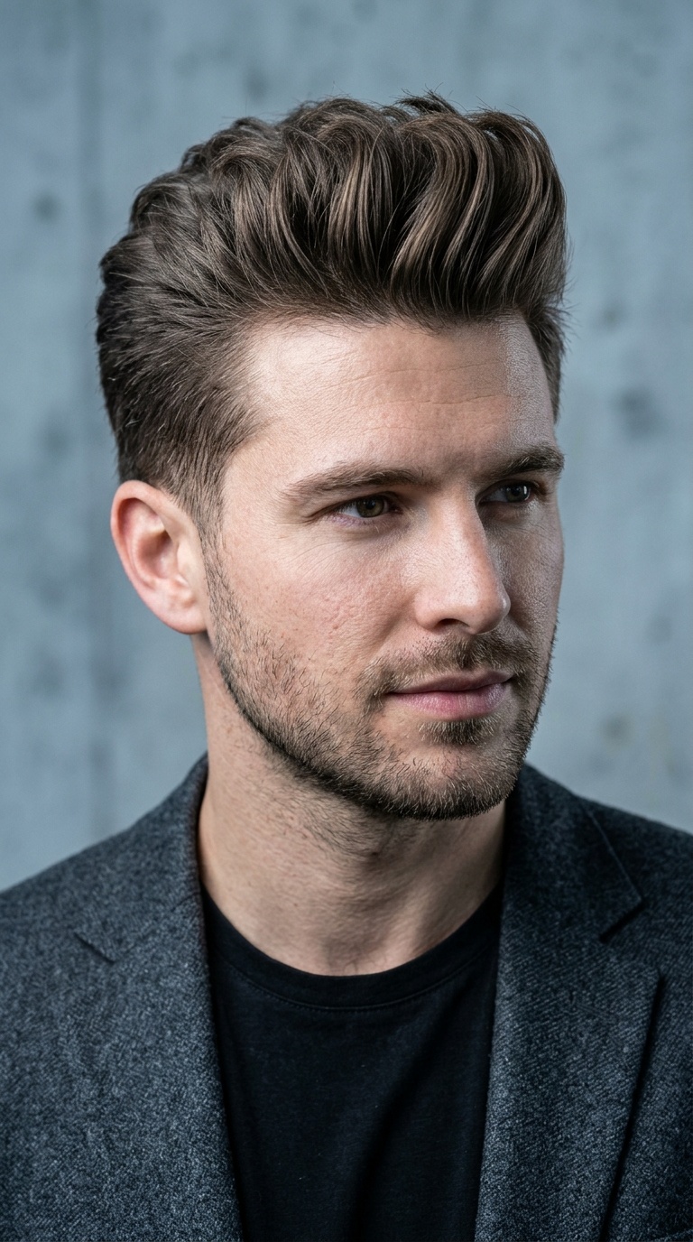 The Classic Textured Quiff