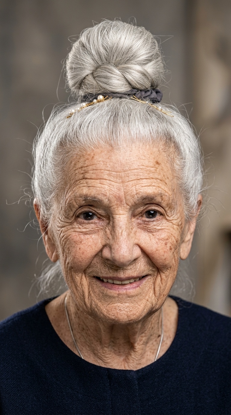 The Classic Top Knot
