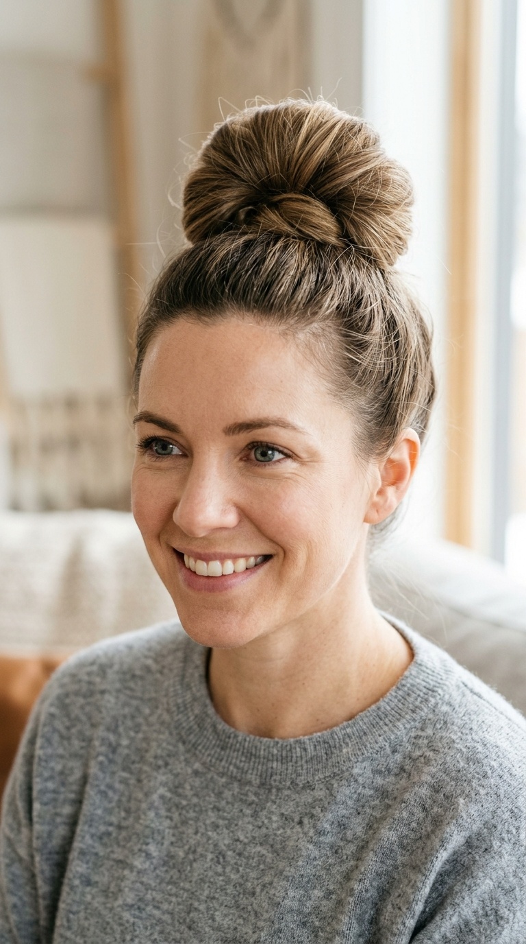 The Classic Top Knot