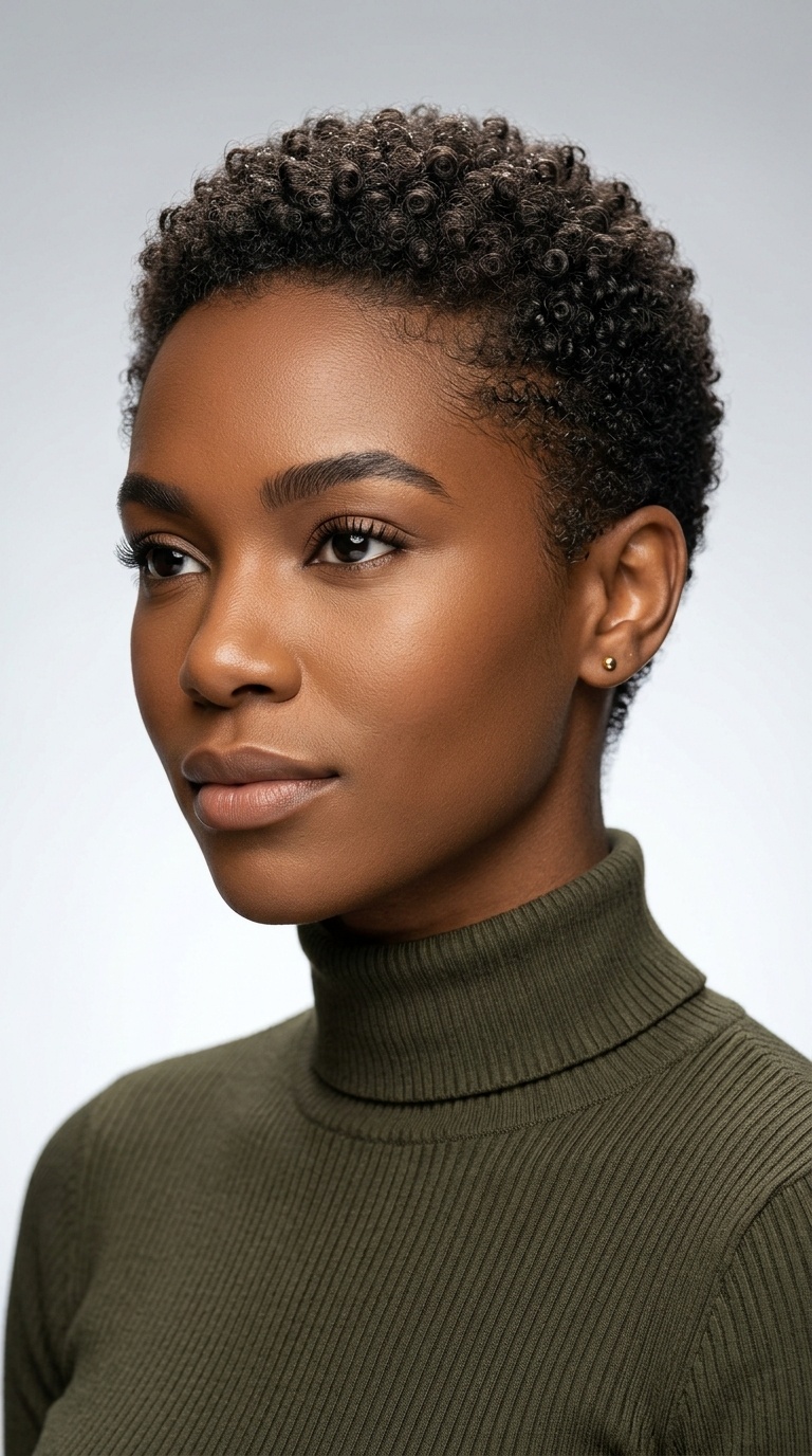 The Coiled Buzz Cut