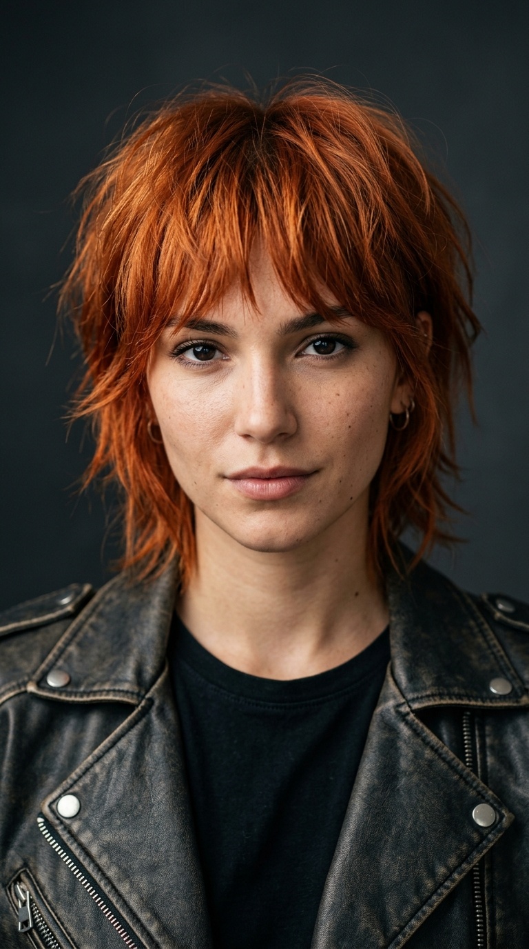 The Copper Fire Wolfcut