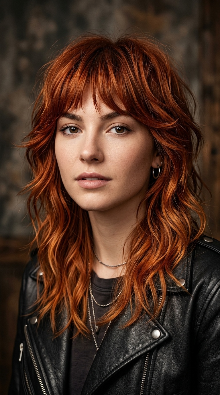 The Copper Sunset Shag