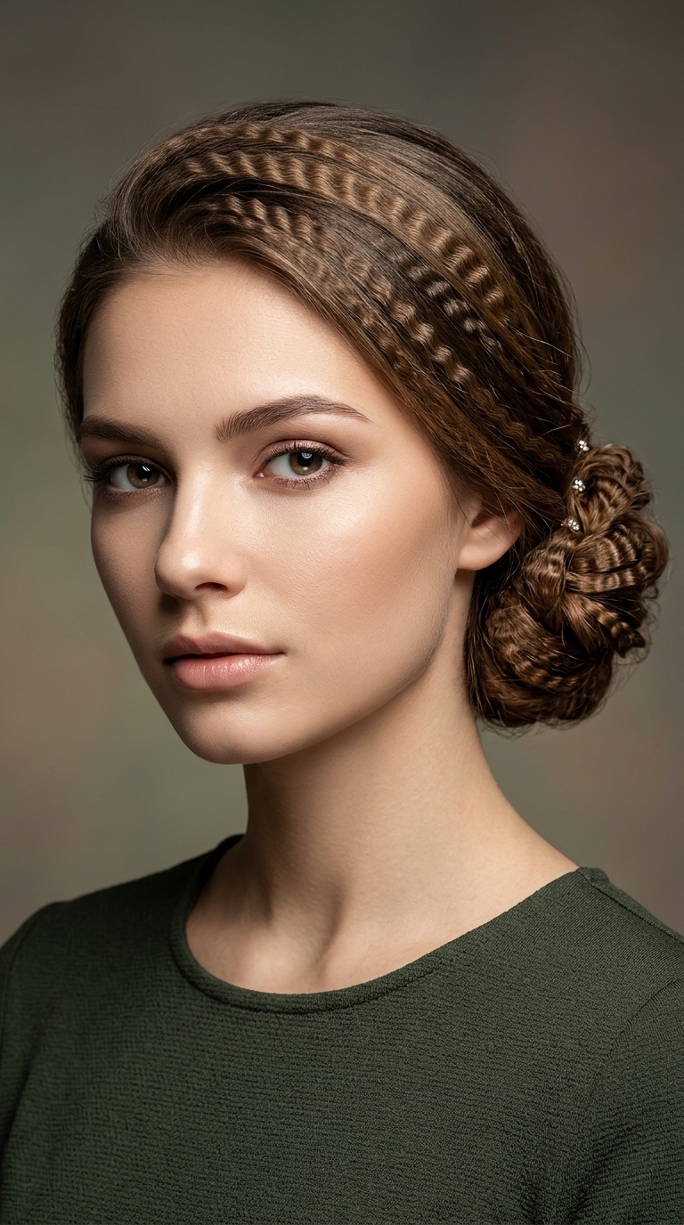 The Crimped Chignon