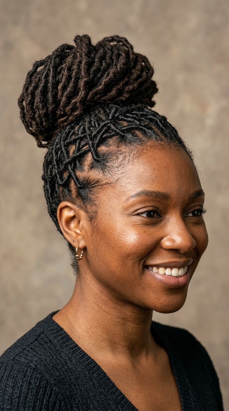 The Criss-Cross Pineapple Updo