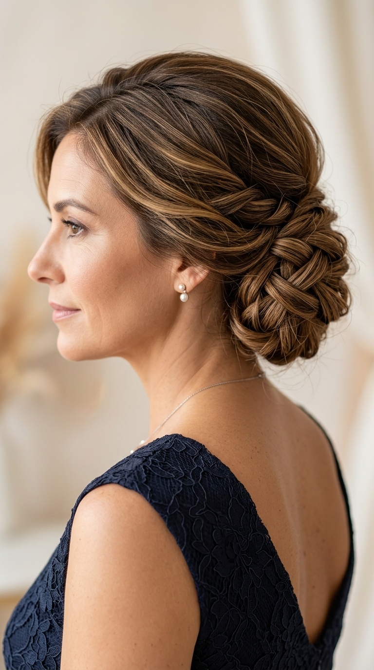 The Criss-Cross Textured Chignon