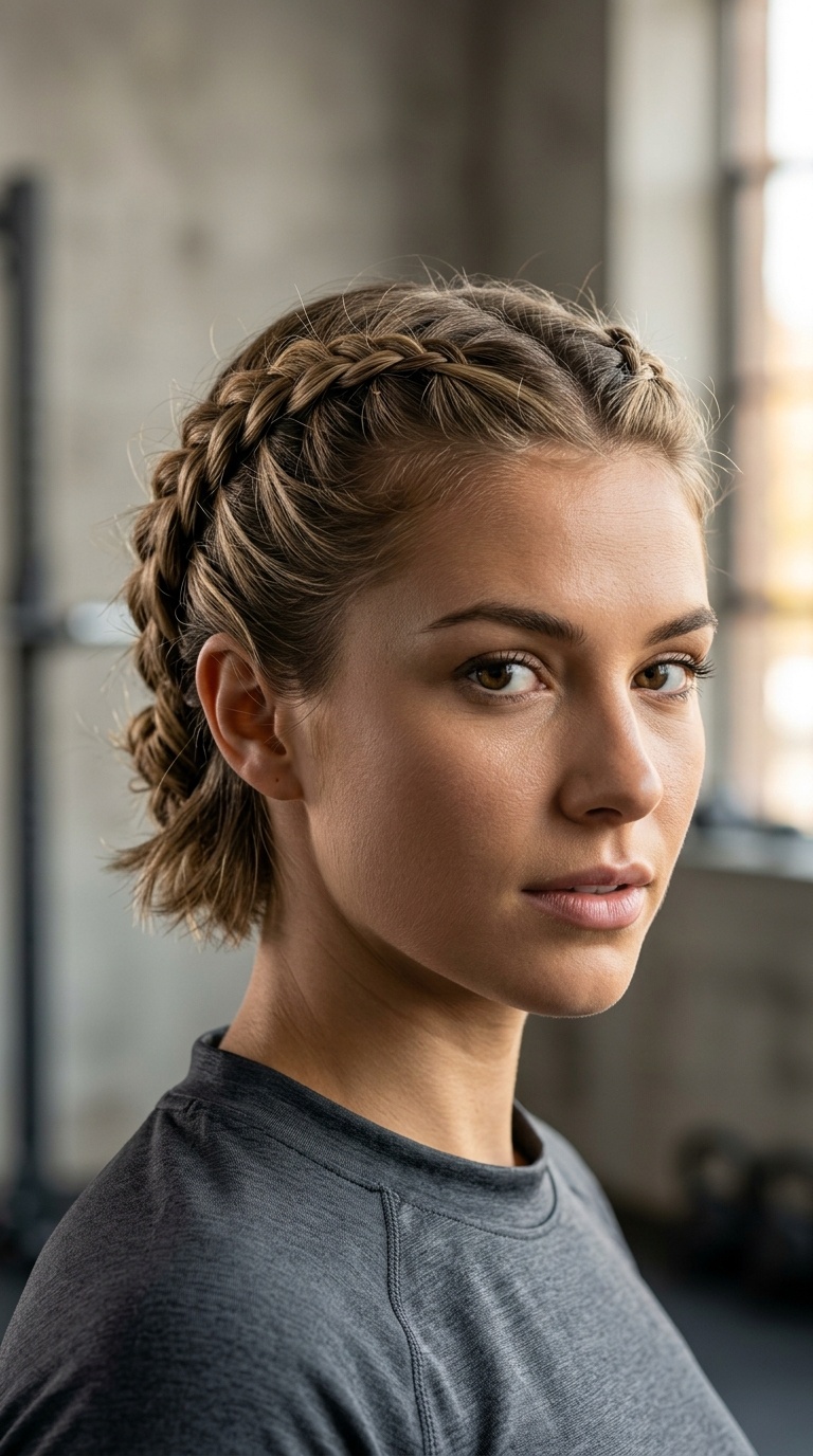 The Crossed-Braid Crown