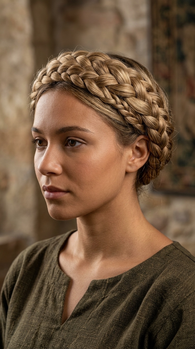 The Crown Braid Halo