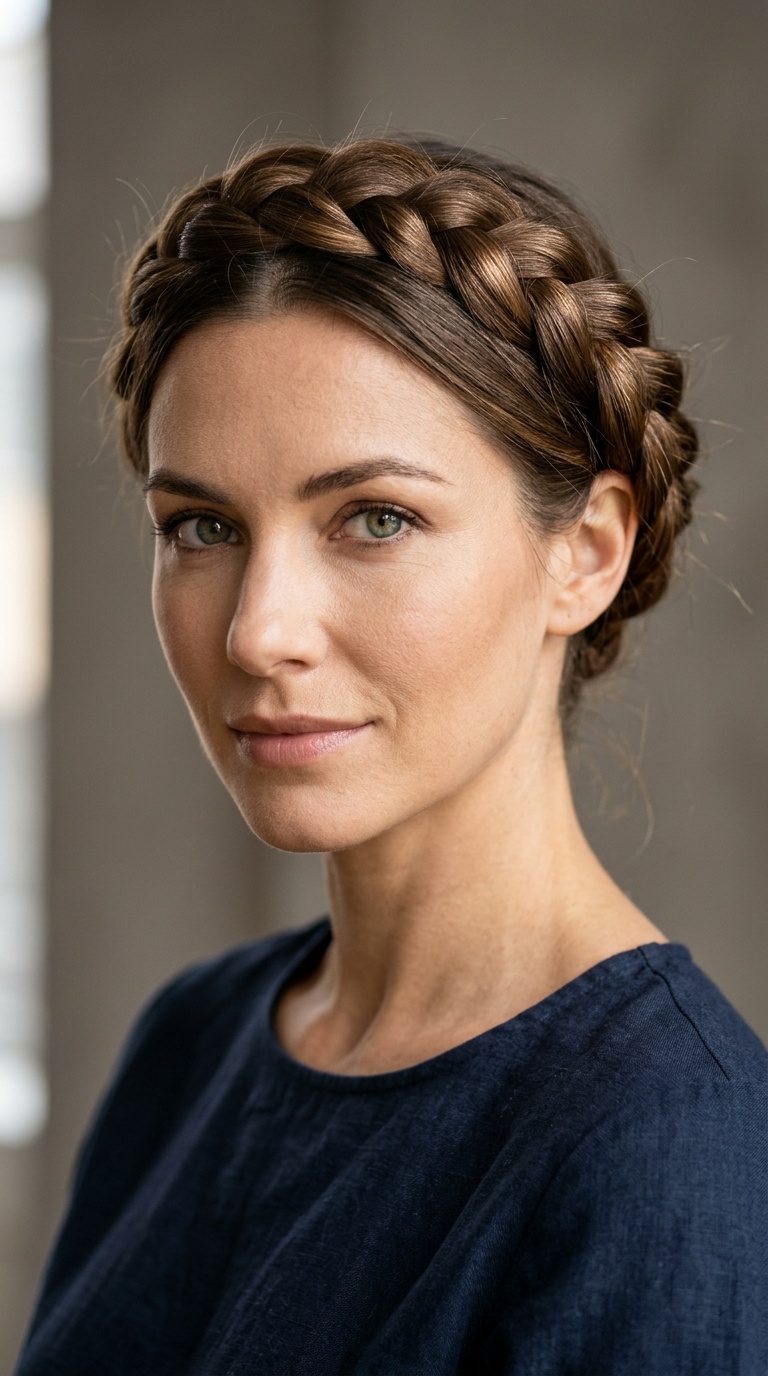 The Crown Braid Halo