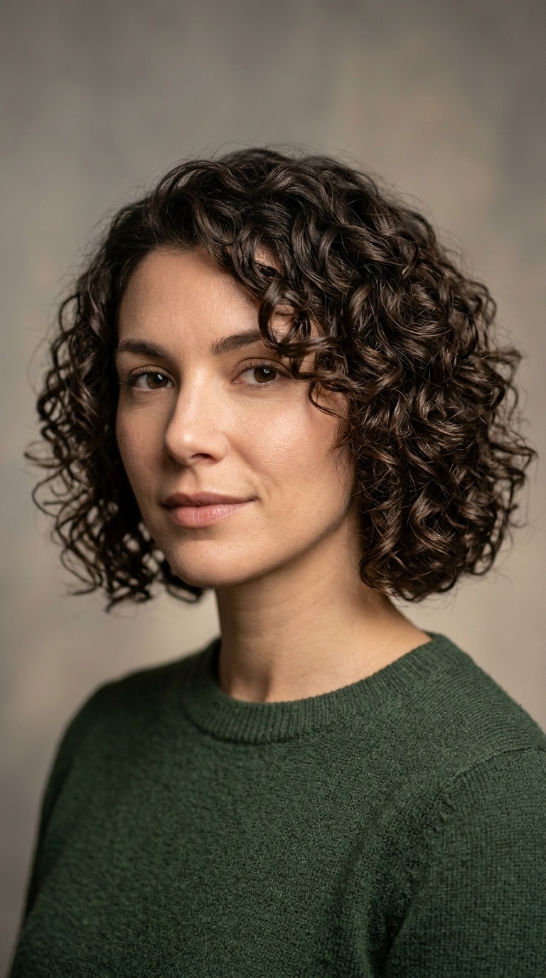 The Curly Bob