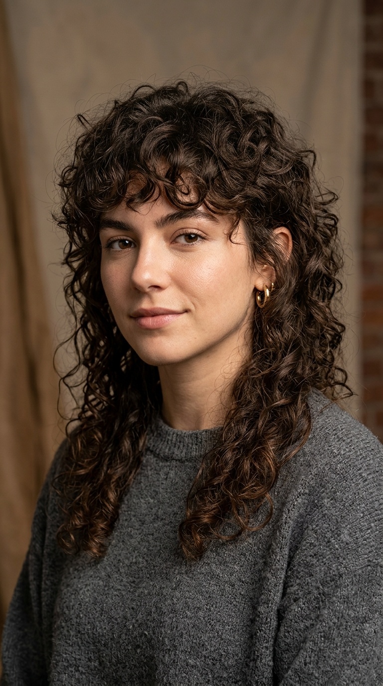 The Curly Mullet (The 