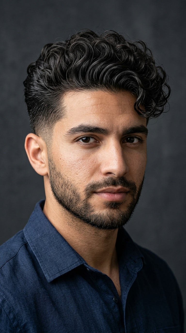 The Curly Pompadour