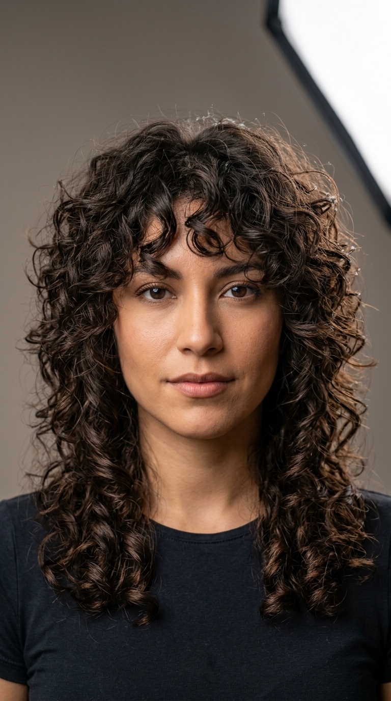 The Curly Wolf Cut