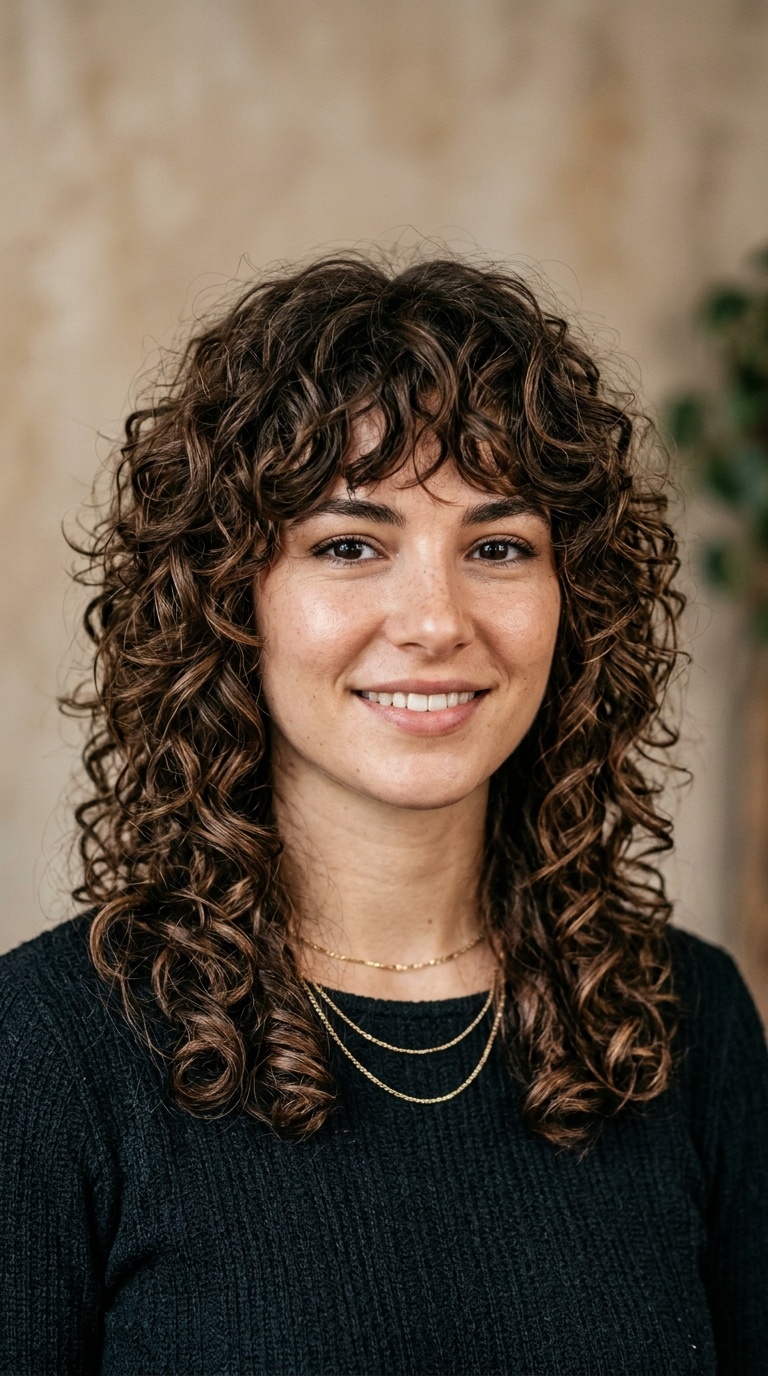 The Curly Wolf Cut