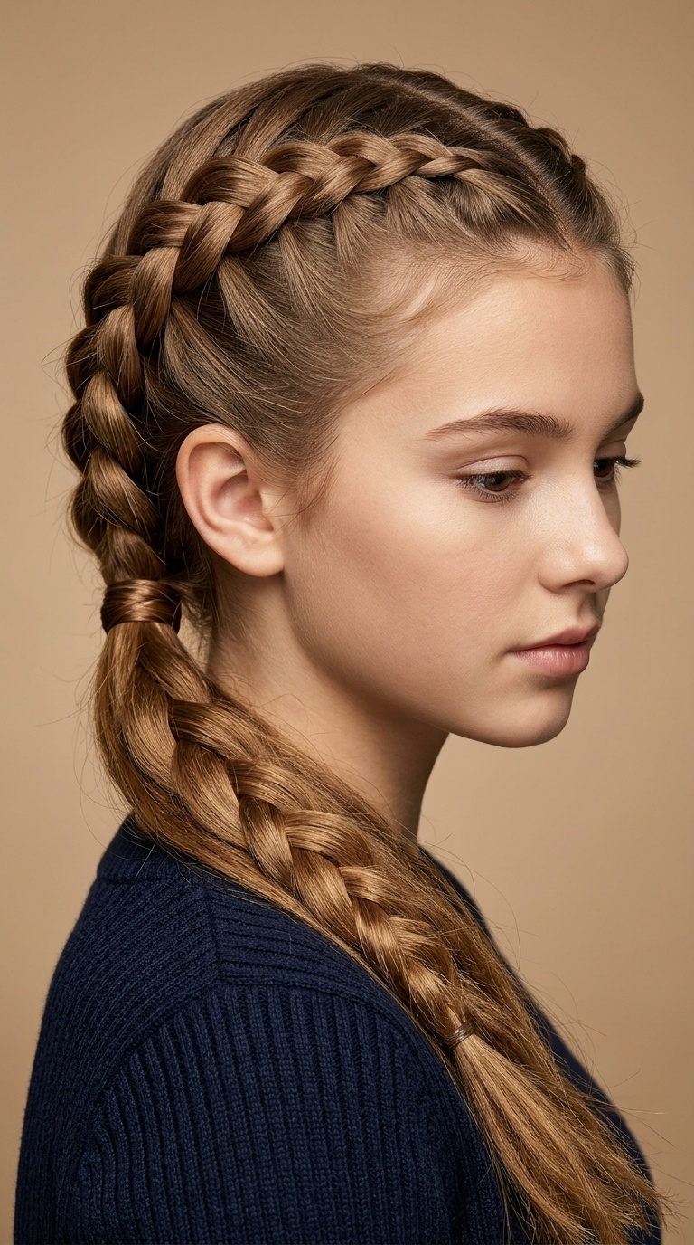 The Diagonal Flow Dutch Braid