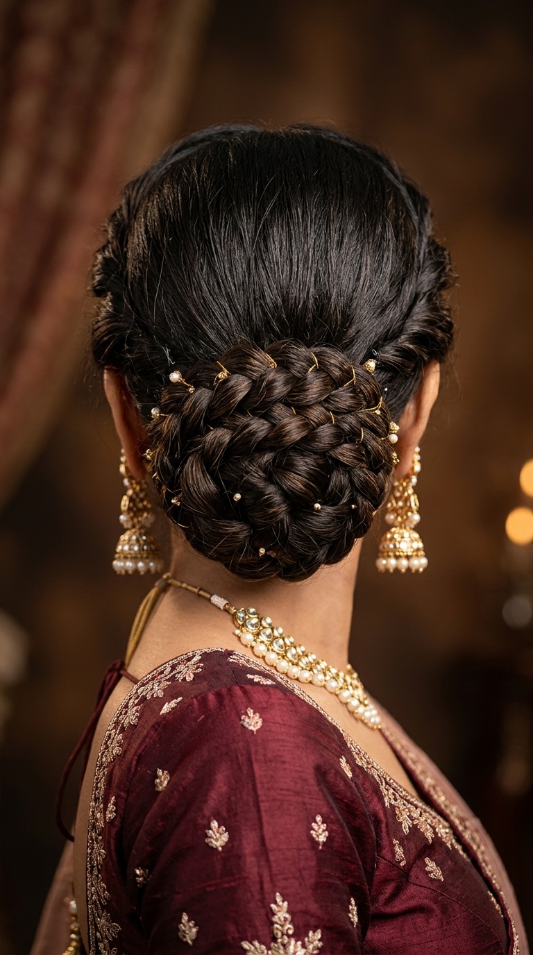 The Double Braided Bun