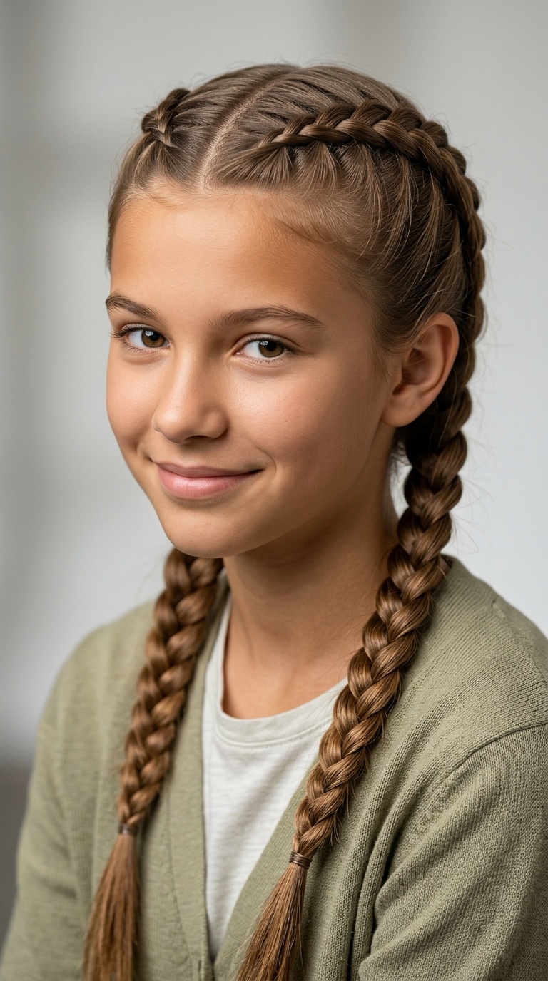 The Double-Ended Dutch Braid