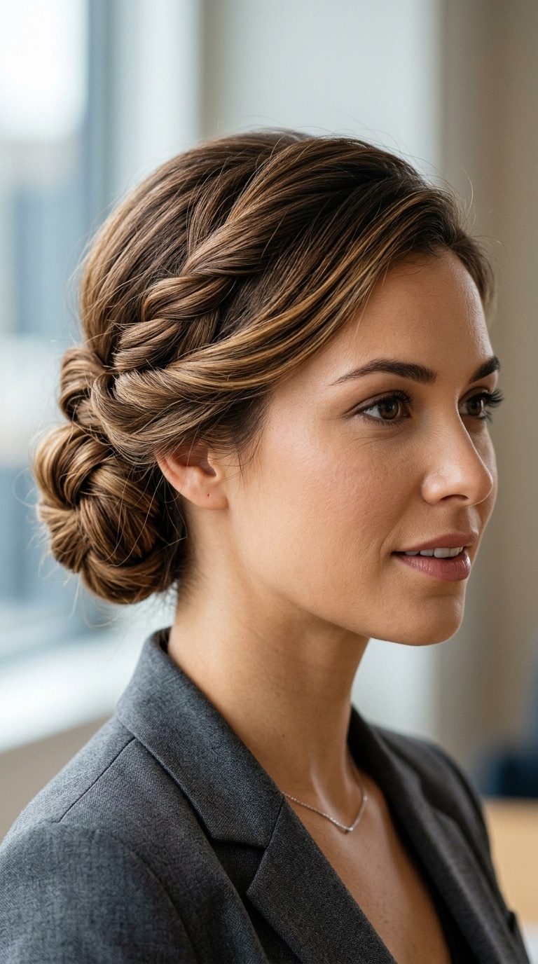 The Double Twist Chignon