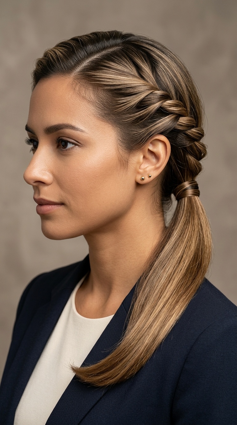 The Double-Twisted Side Pony