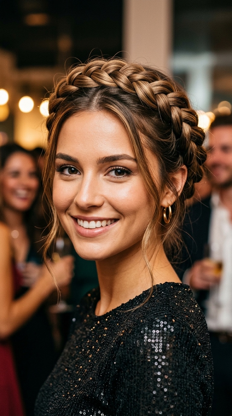 The Dutch Braid Crown