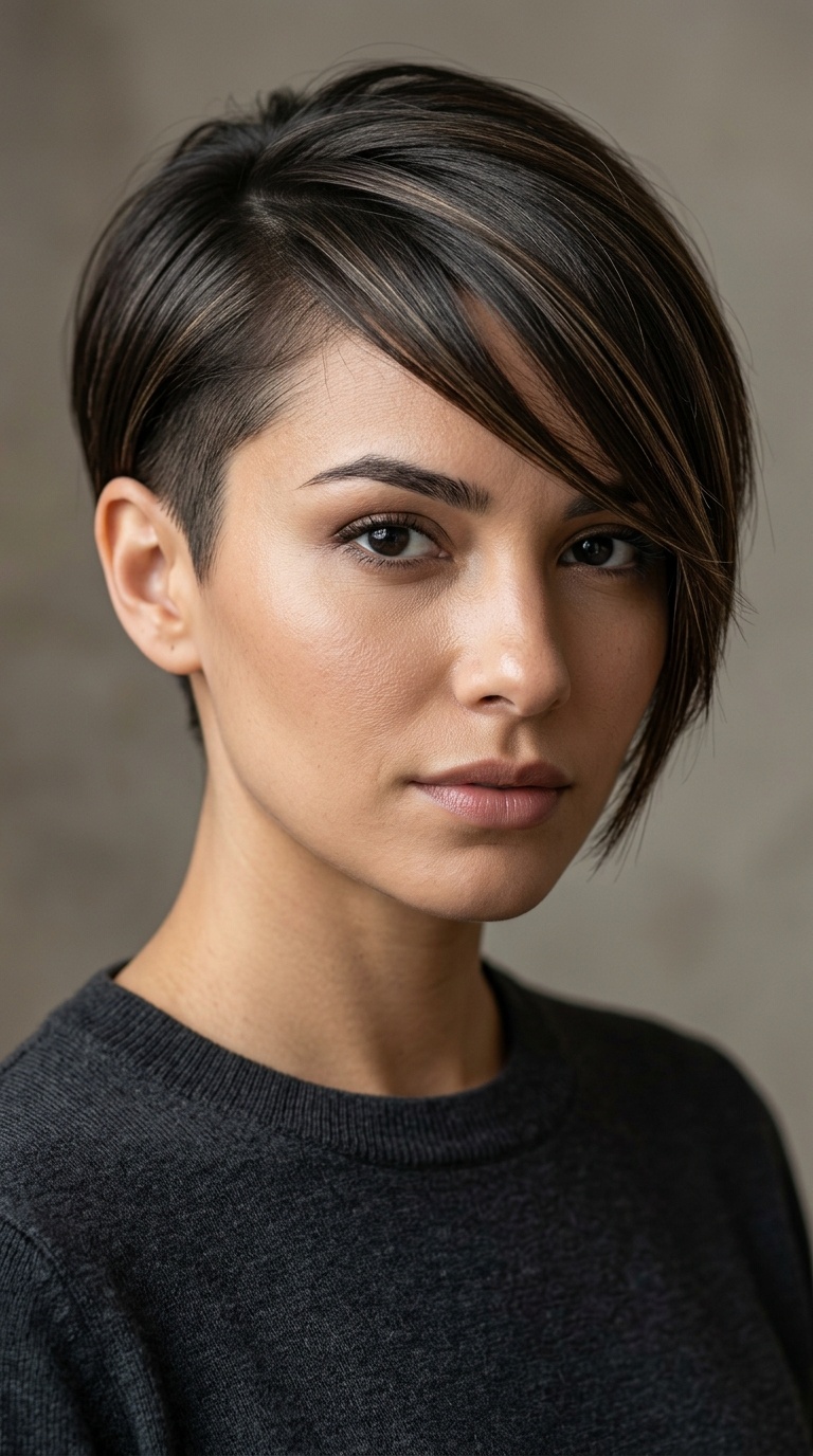 The Edgy Asymmetrical Pixie