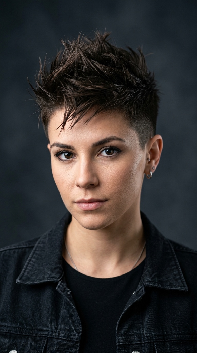 The Edgy Faux Hawk