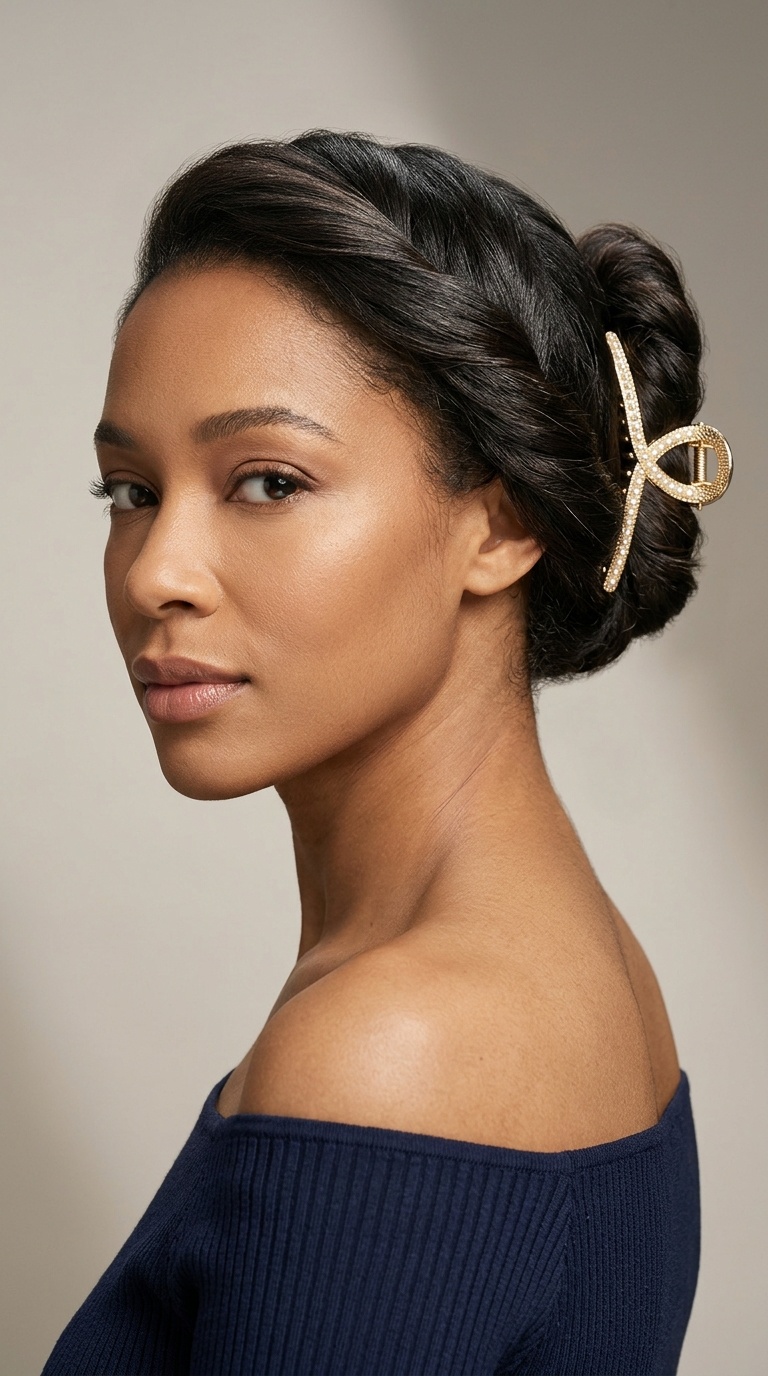 The Elegant Claw Clip Twist