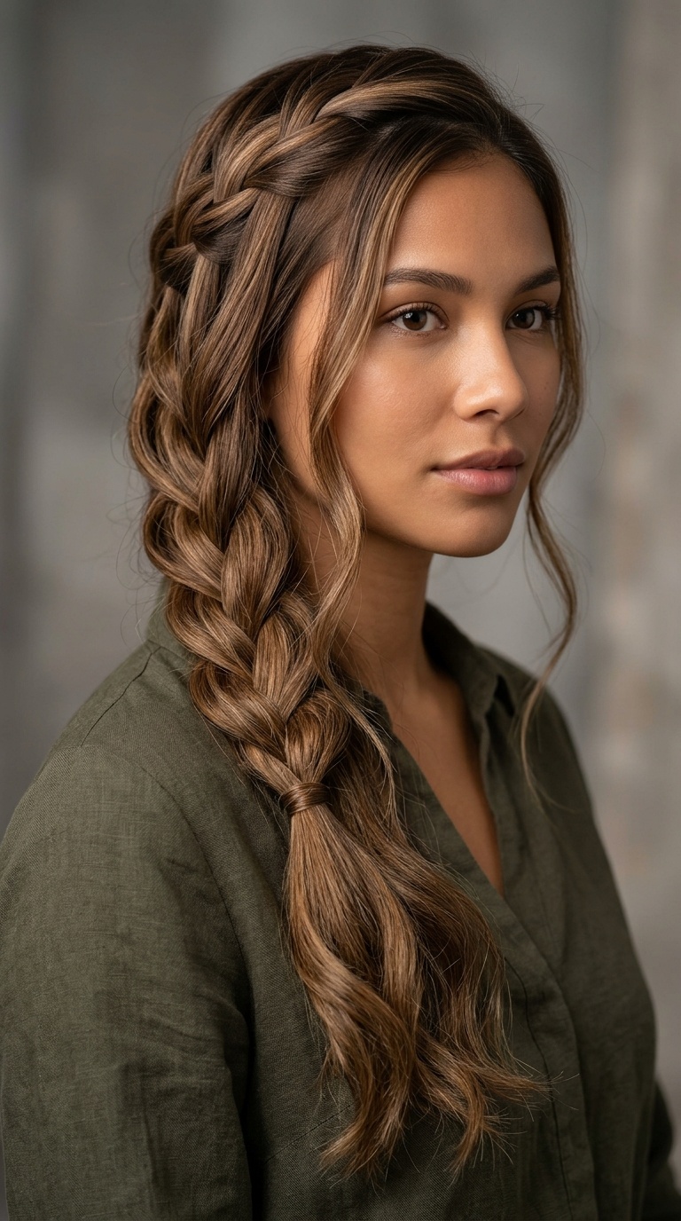 The Elegant Waterfall Braid