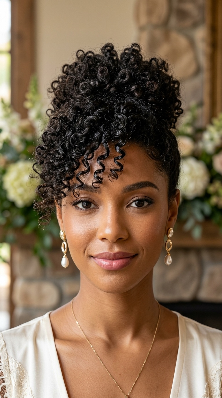 The Elevated Pineapple Updo