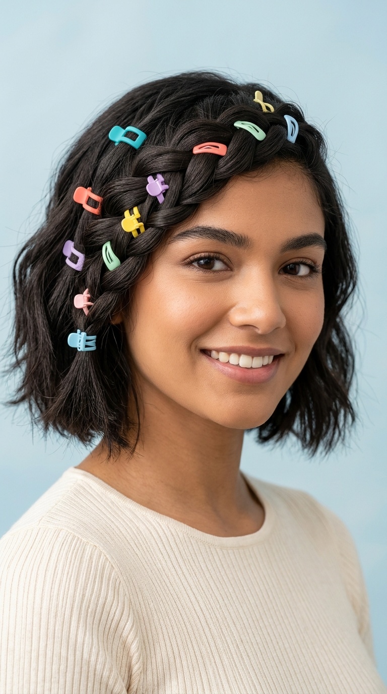 The Faux-Braid Accent
