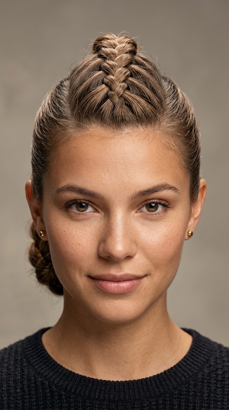 The Faux-Hawk Braid
