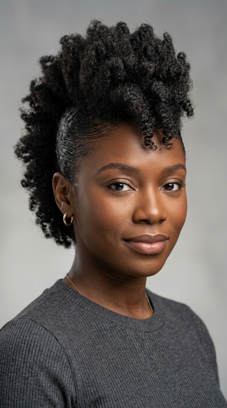 The Faux Hawk (Fro-Hawk)