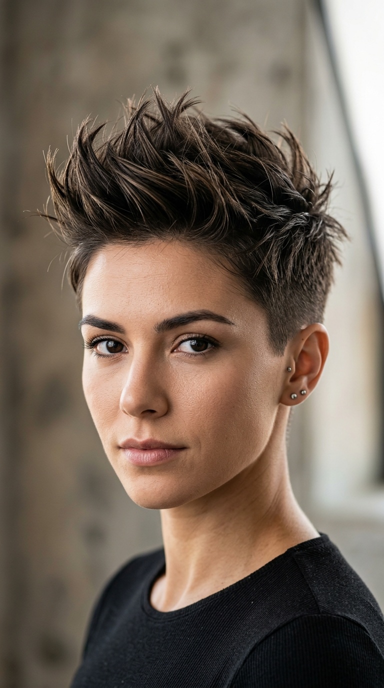The Faux-Hawk Pixie