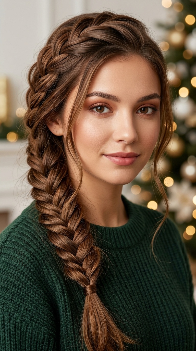 The Fishtail Side Braid