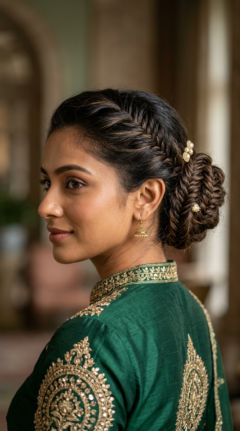 The Fishtail Twisted Fusion Bun