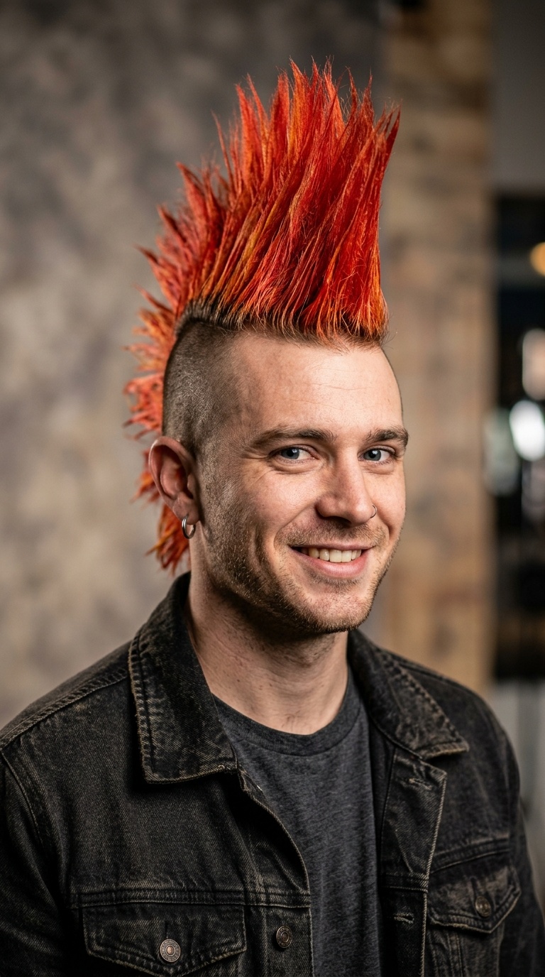 The Flaming Red Mohawk