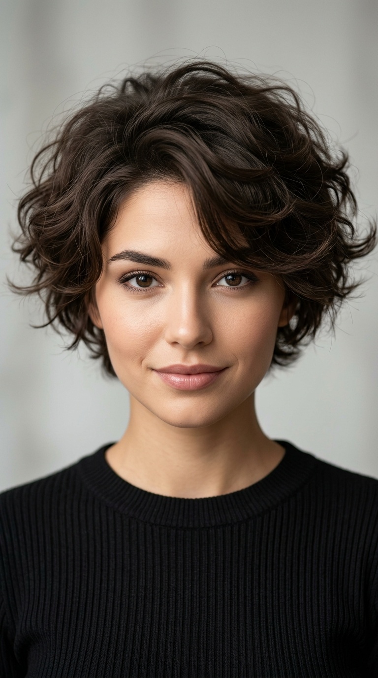 The Fluffy Pixie Cut
