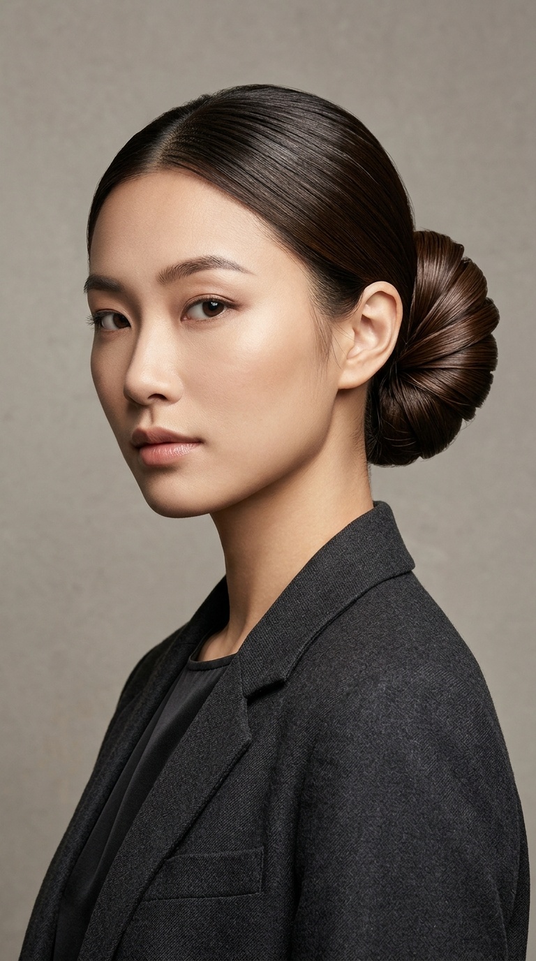 The Folded Fan Bun