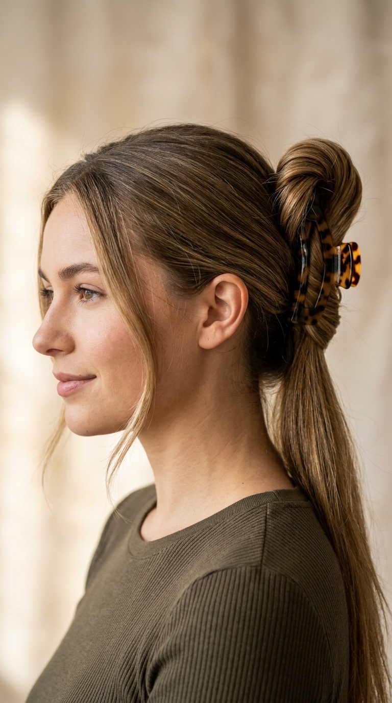 The Folded Ponytail