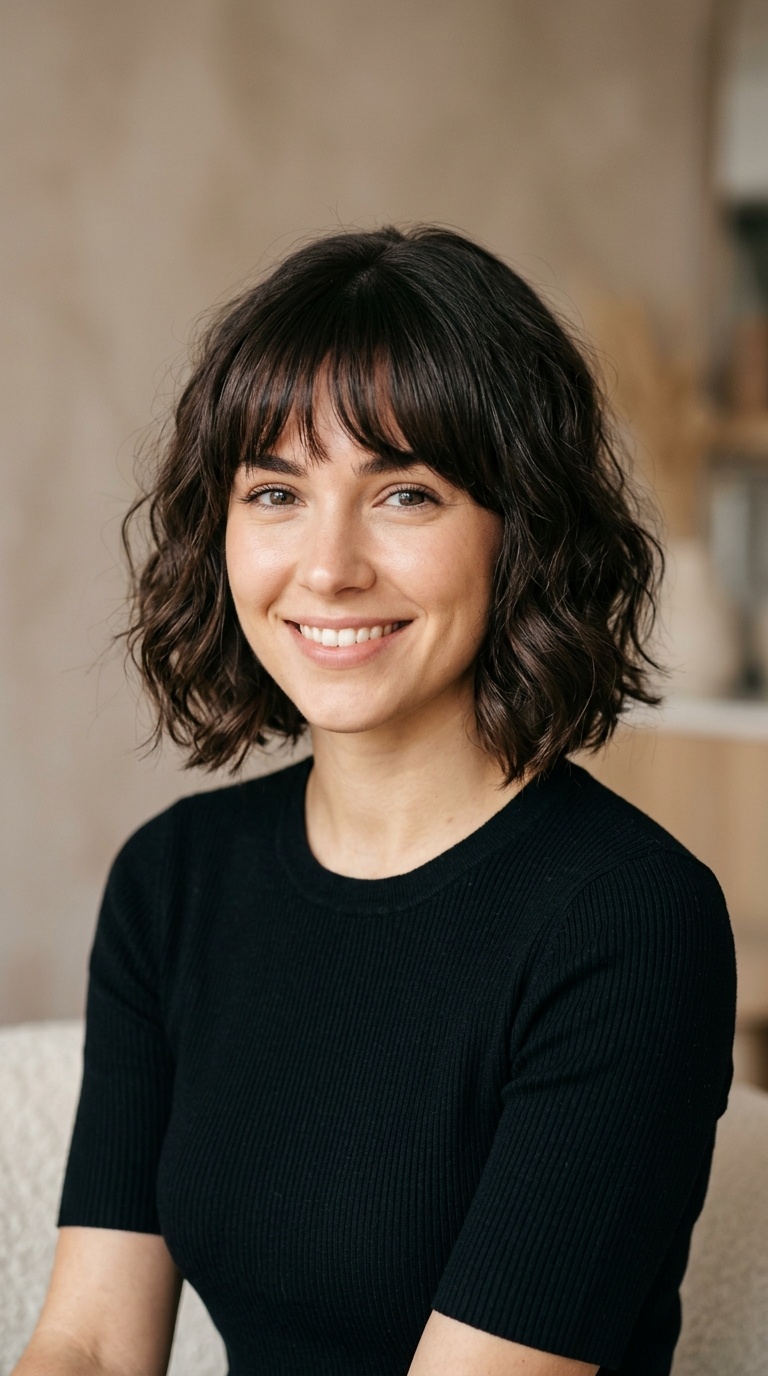 The French Bob with Bangs