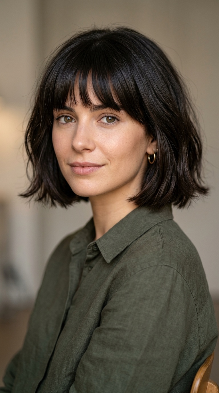 The French Bob with Bangs