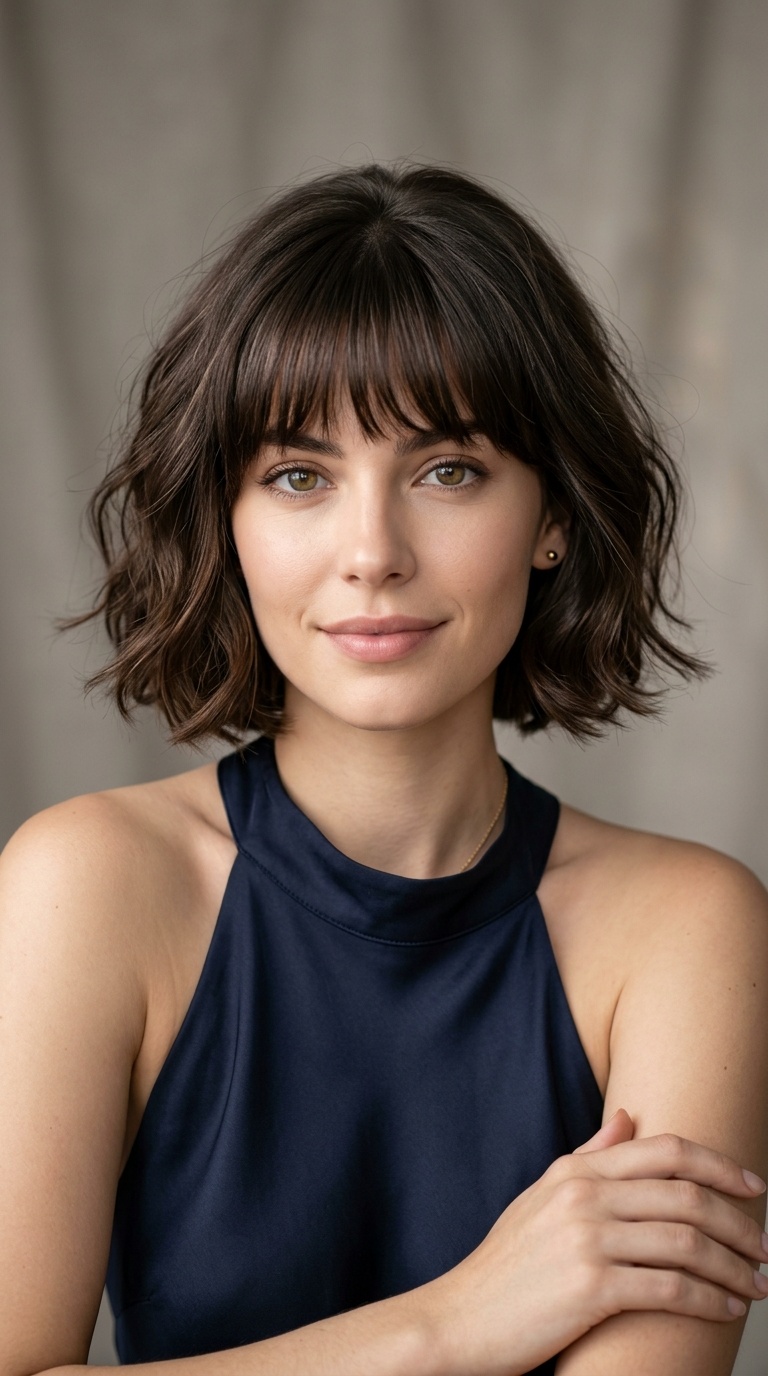The French Bob with Bangs