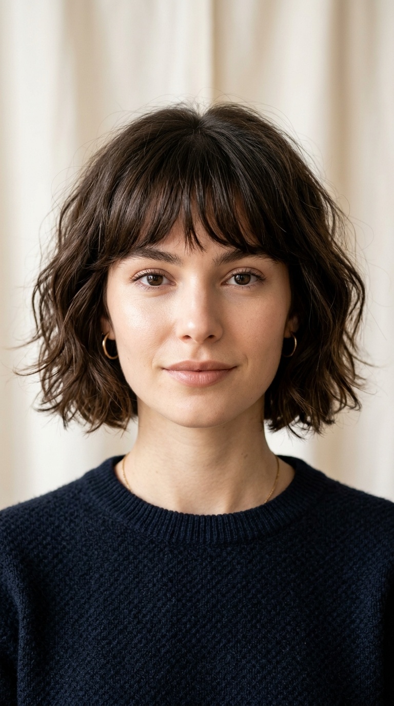 The French Bob with Bangs