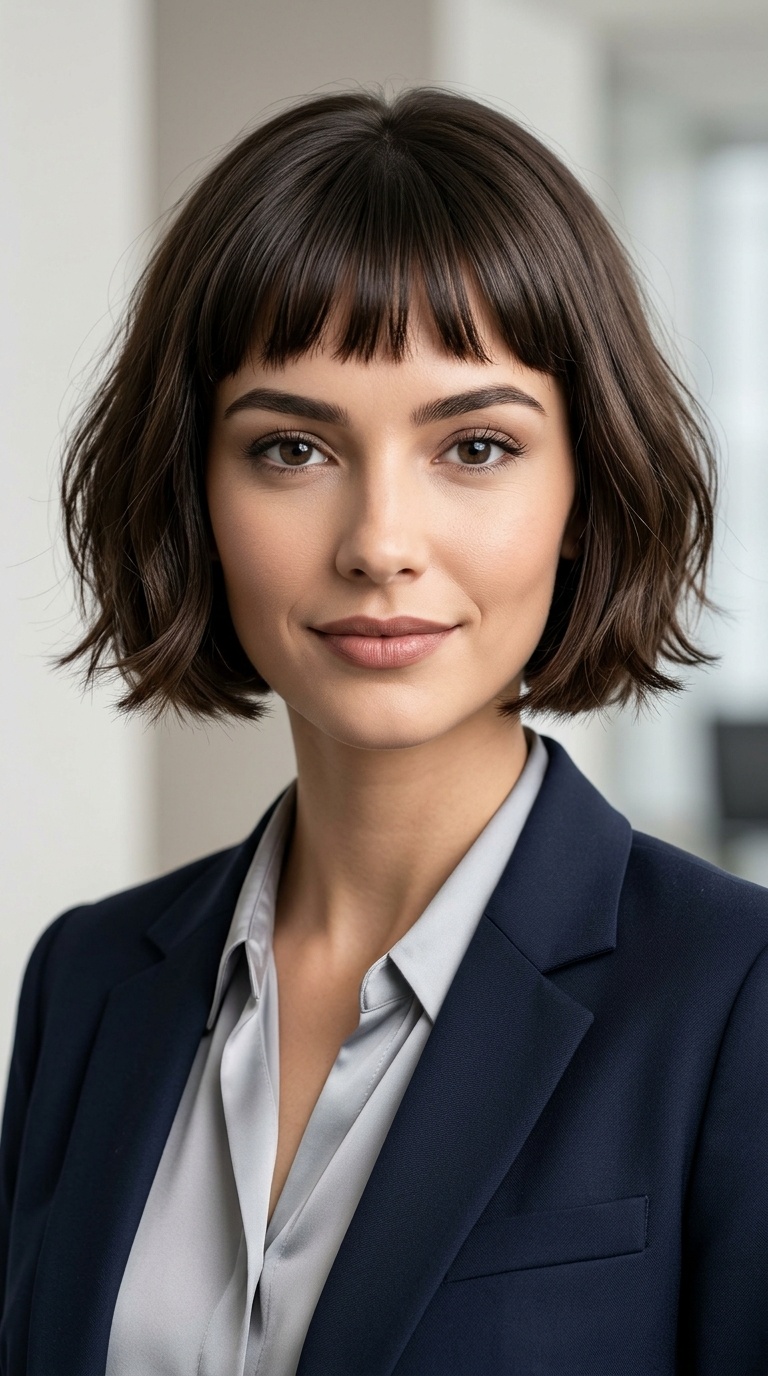 The French Bob with Micro-Fringe